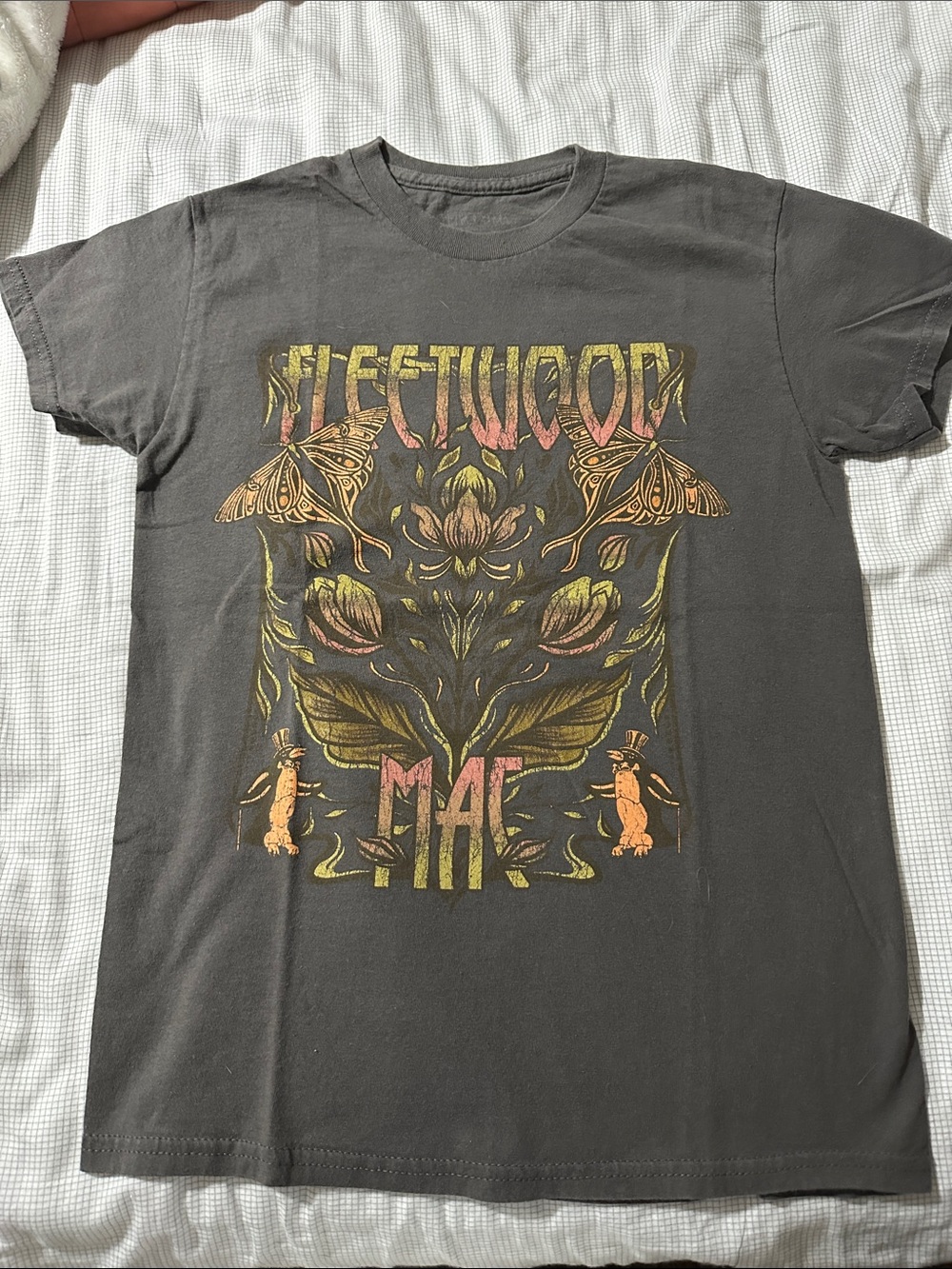 Fleetwood Mac Band Tee - Charcoal